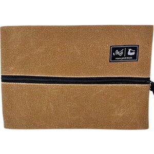 BOUTIQUE* MAKEUP‎ JUNKIE ‘Man Junk’ ‘The Working Man’ Medium Zipper Pouch